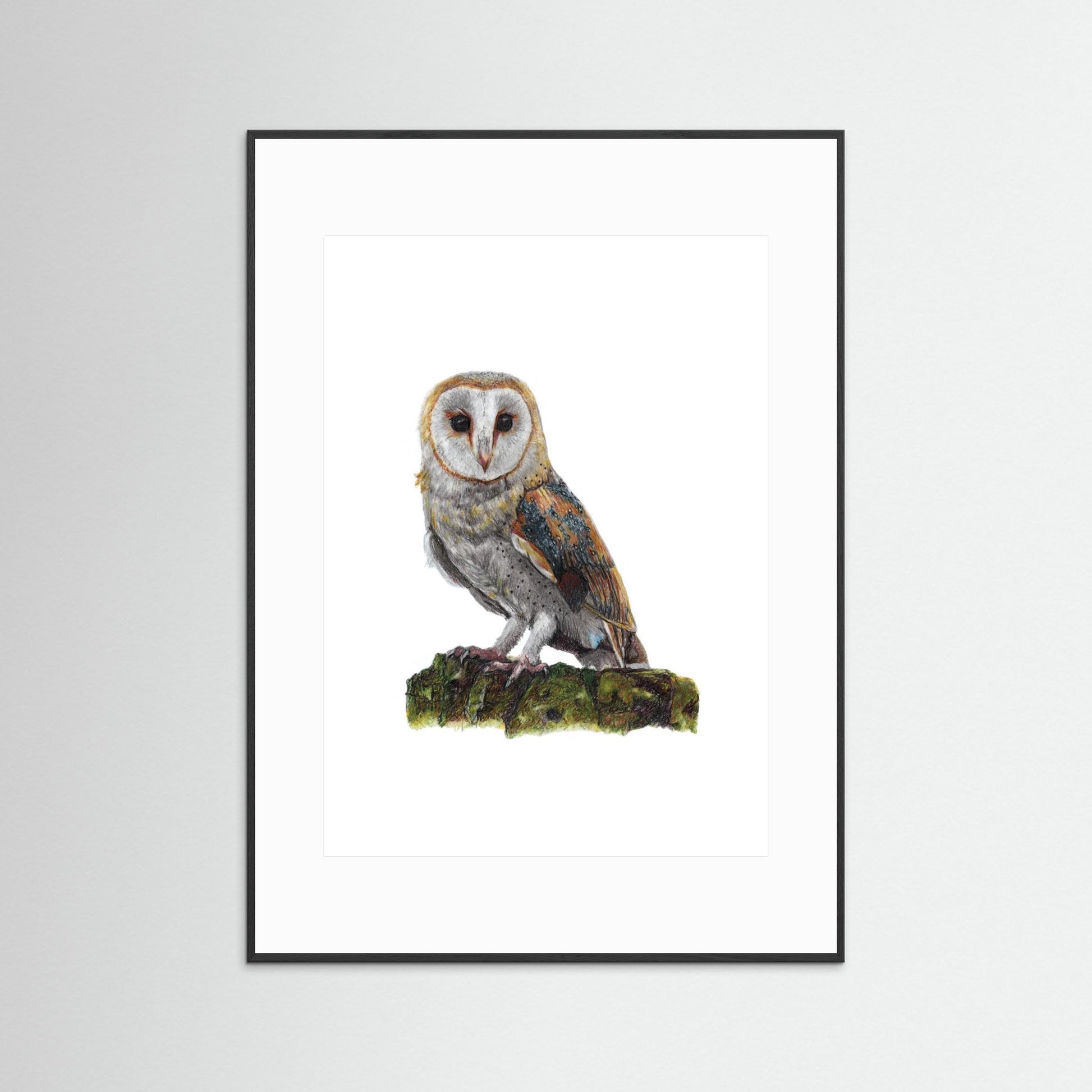 "Ghost of the Hollow" Framed Print