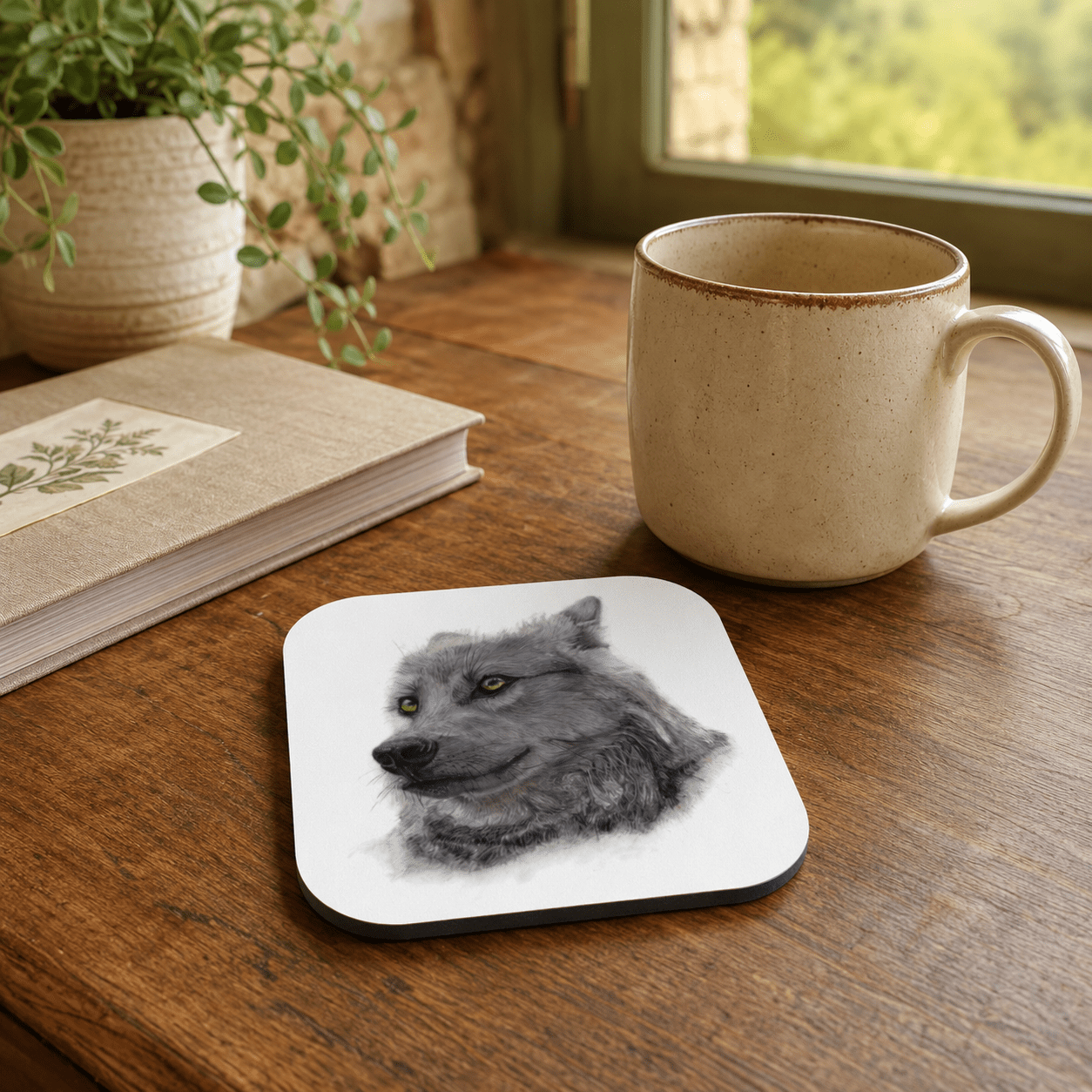 Wolf Coasters (Set of 4) superfastpod