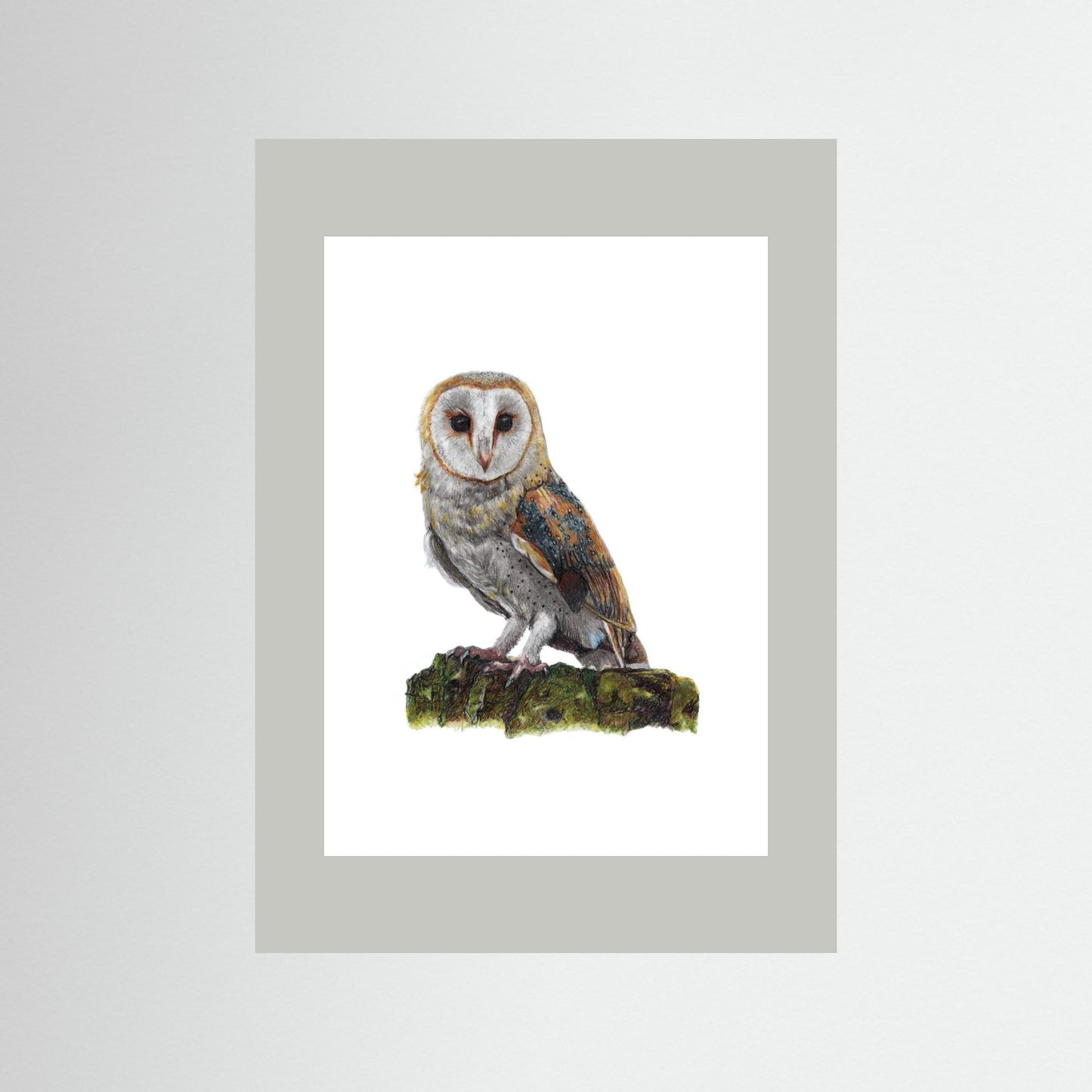 "Ghost of the Hollow" Framed Print
