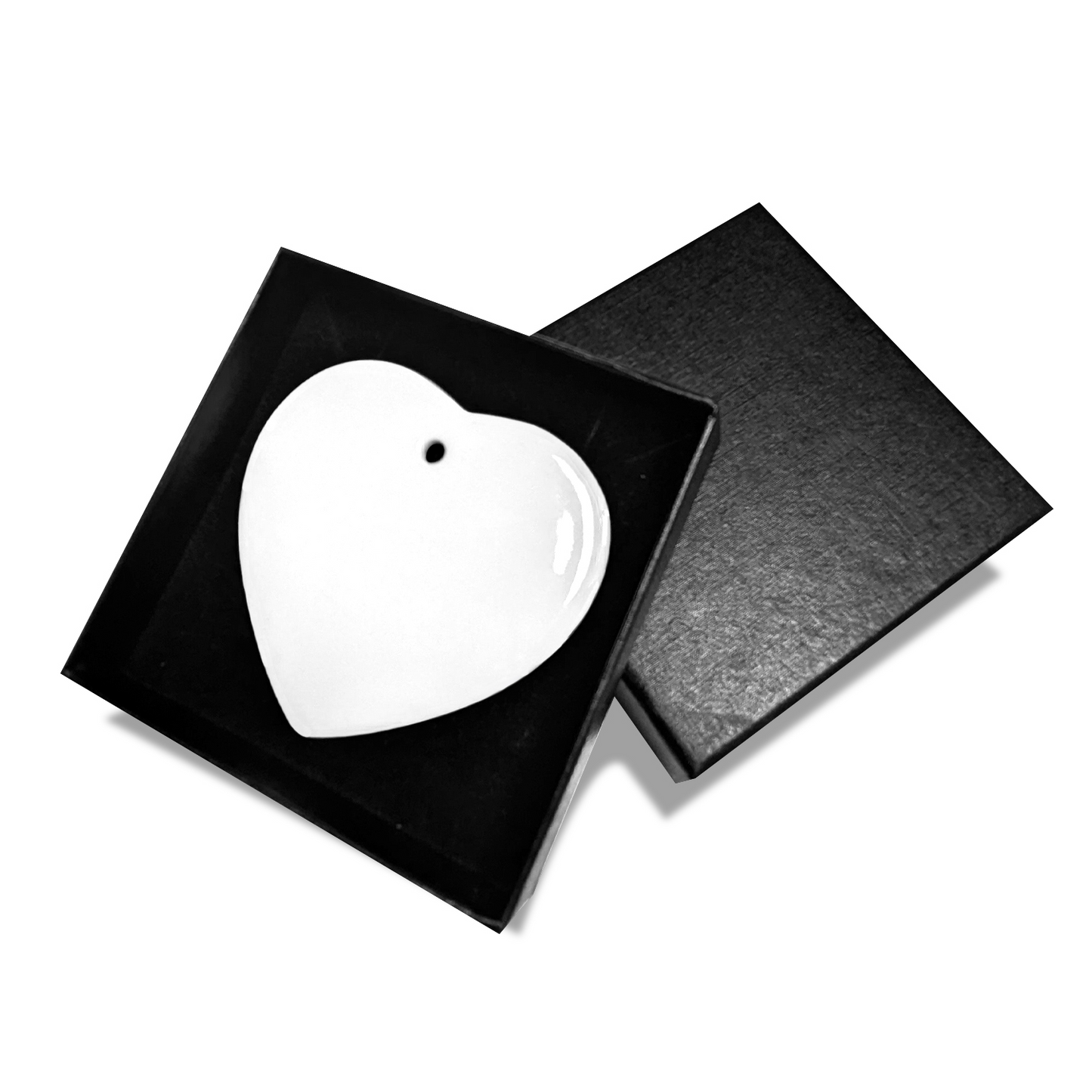 Robin Heart Shape Ornament Art by Jay | Wildlife Art