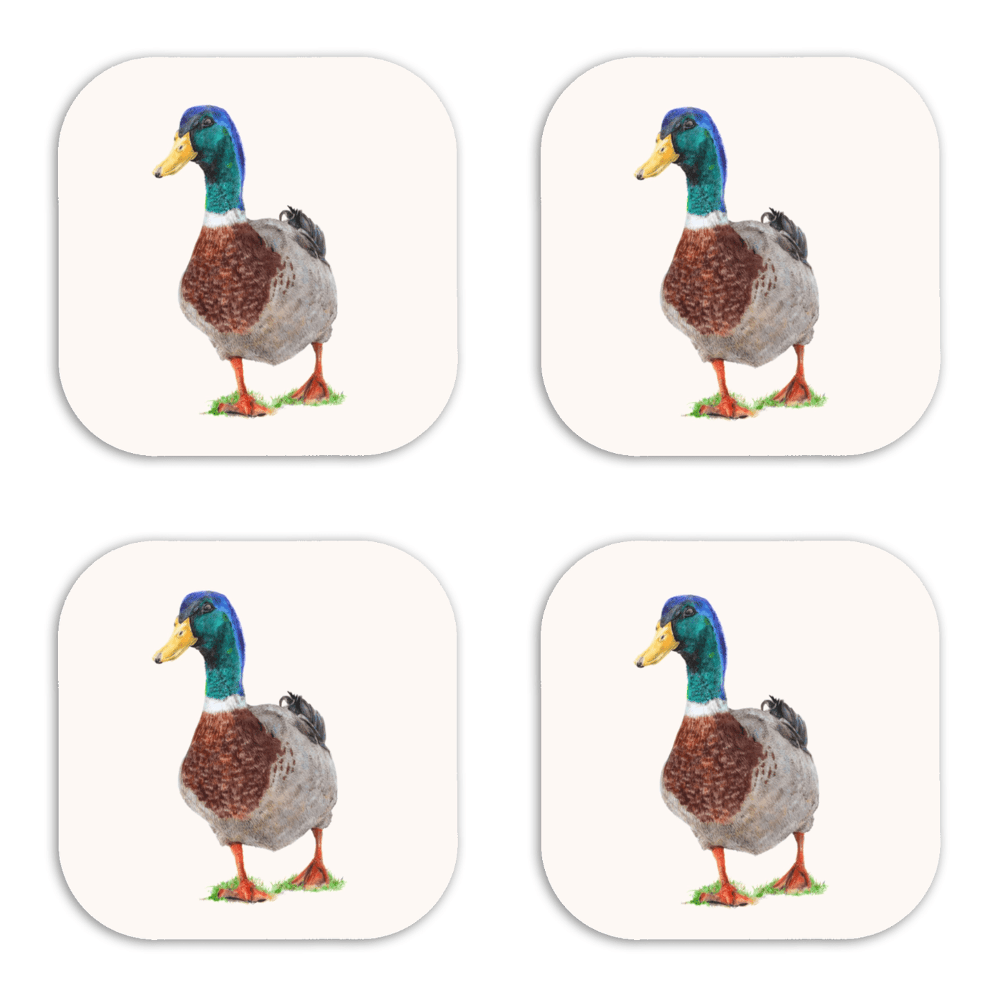 Duck Coaster (Set of 4)