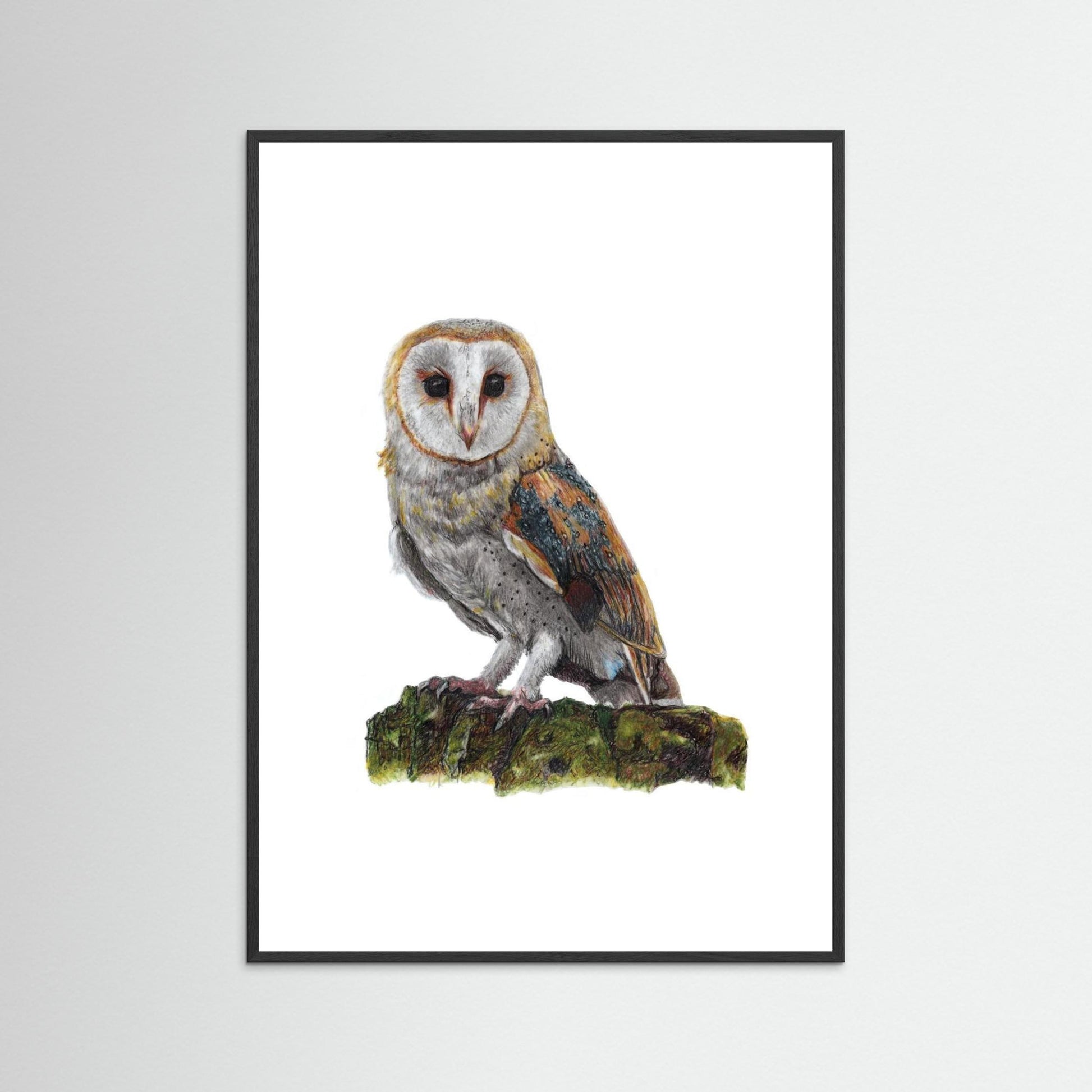 "Ghost of the Hollow" Framed Print