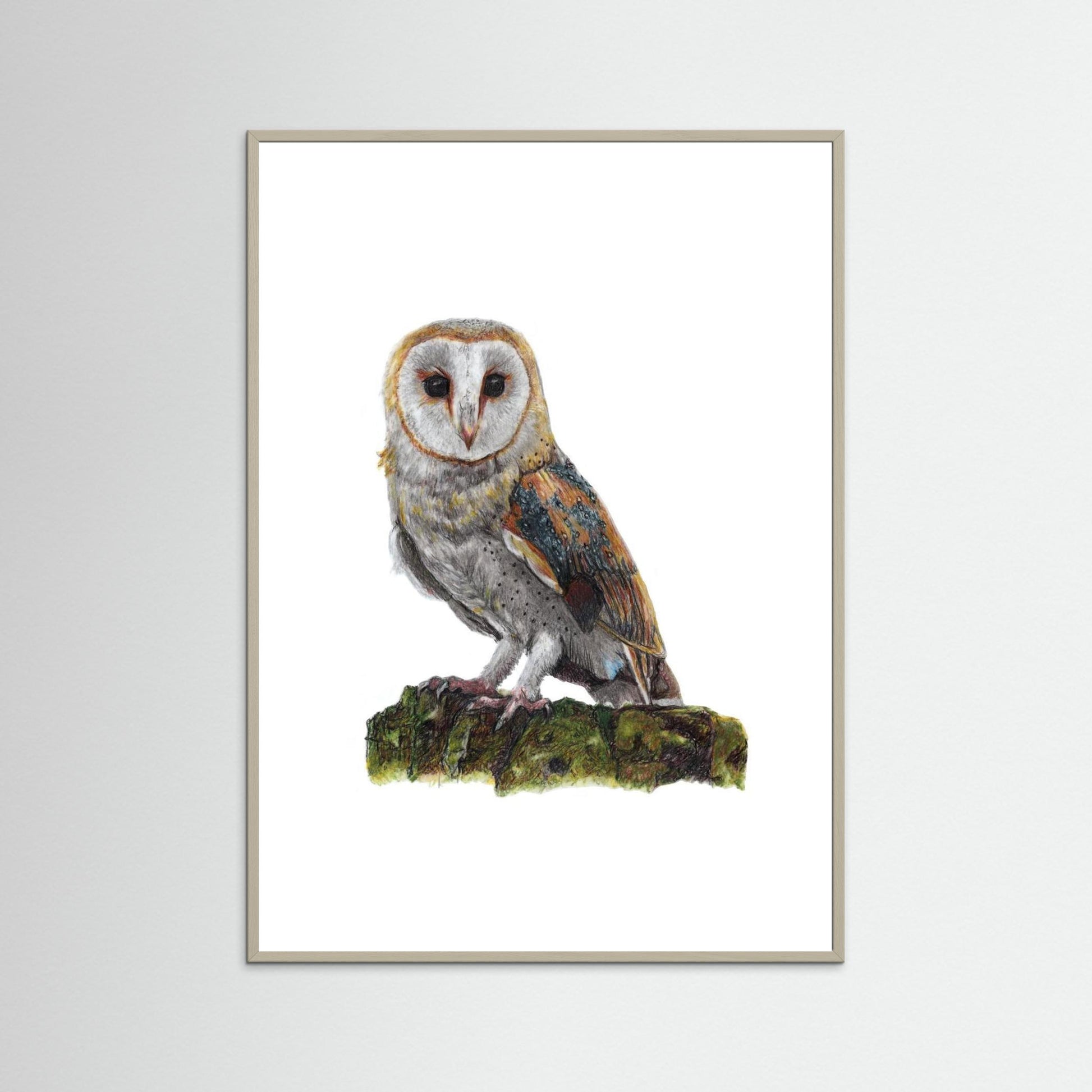 "Ghost of the Hollow" Framed Print