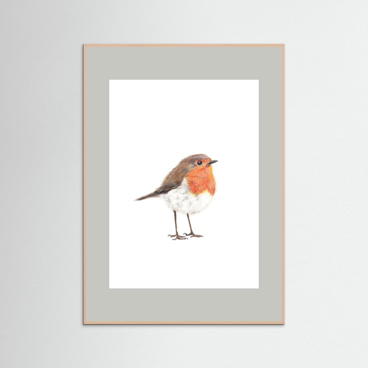 Robin Art Print | Wildlife Wall Art for Nature Lovers