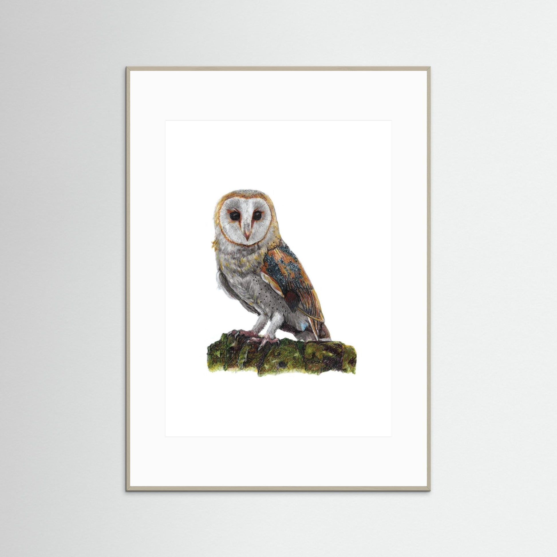 "Ghost of the Hollow" Framed Print