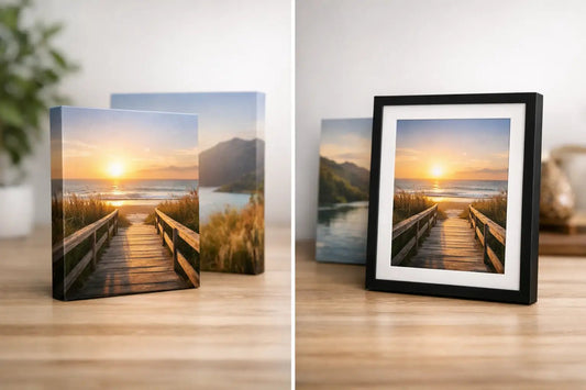 Canvas Prints vs Framed Prints