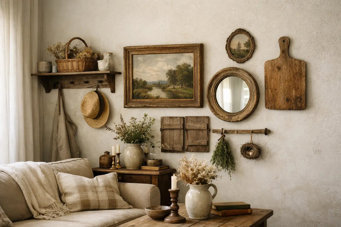Country Cottage Wall Decor That Feels Lived In