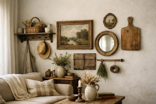 Country Cottage Wall Decor That Feels Lived In