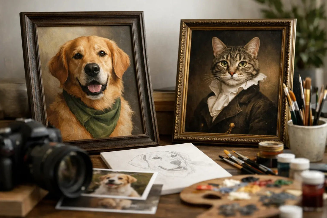 Animal Portrait Commissions That Feel Personal