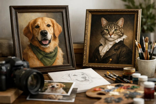 Animal Portrait Commissions That Feel Personal