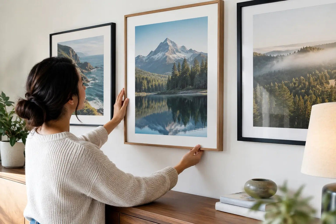 How Art Print Finishes Shape Your Living Space