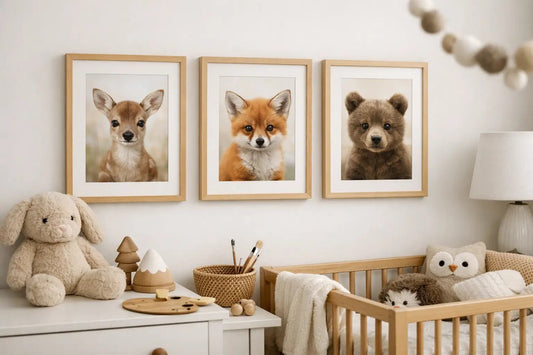 Choosing Woodland Animal Nursery Art