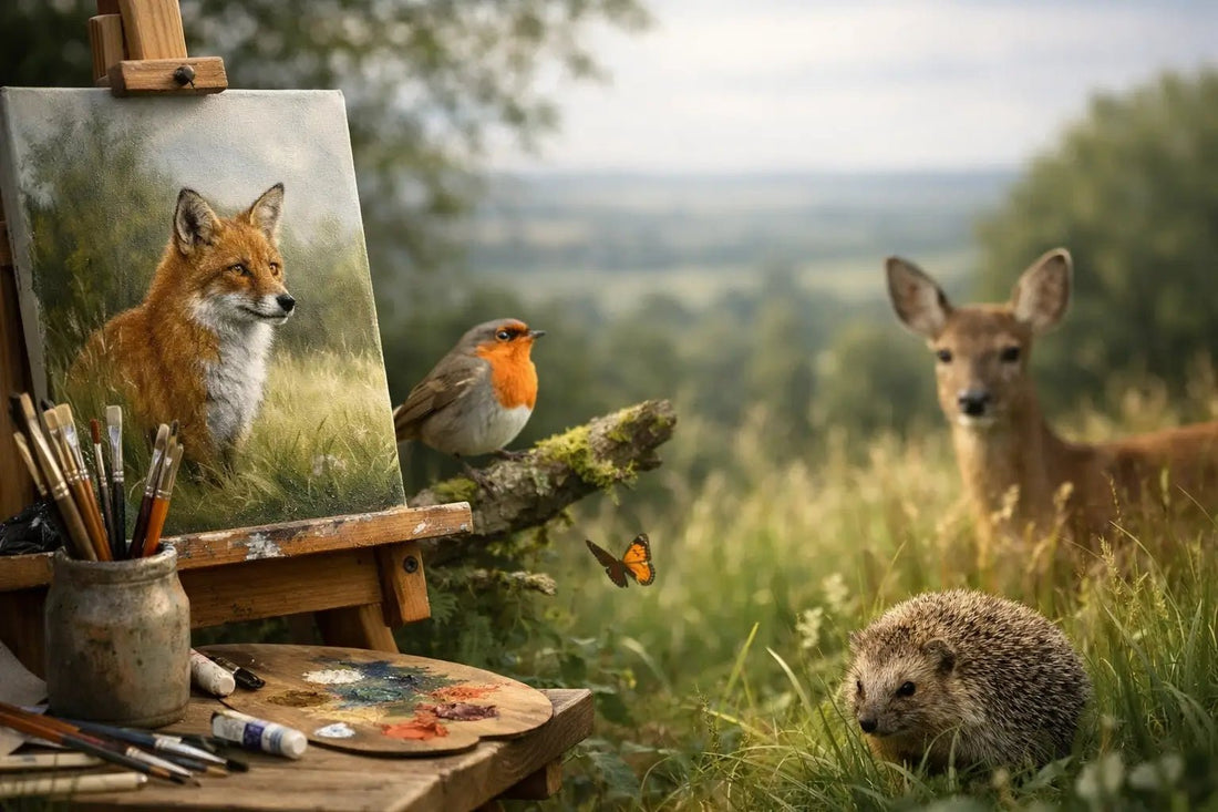 A Surrey Artist’s Eye for British Wildlife