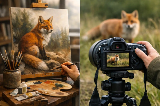 Wildlife Art vs Photography: What Feels Like Home?