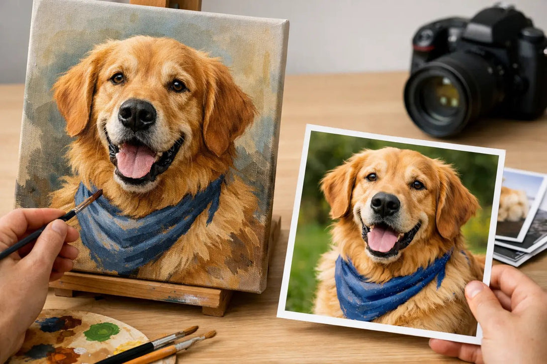 Pet Portraits vs Photos: Which Feels More Personal?