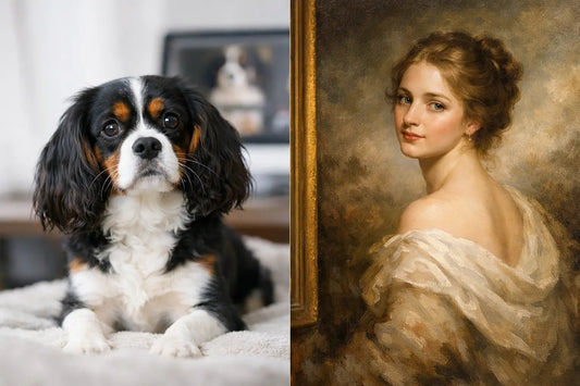 Pet Portrait or Painted Portrait?