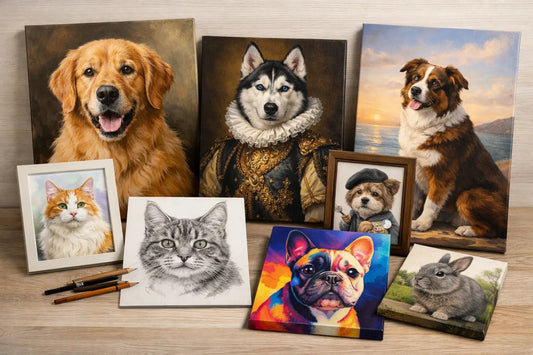 10 Pet Portrait Commission Examples to Inspire