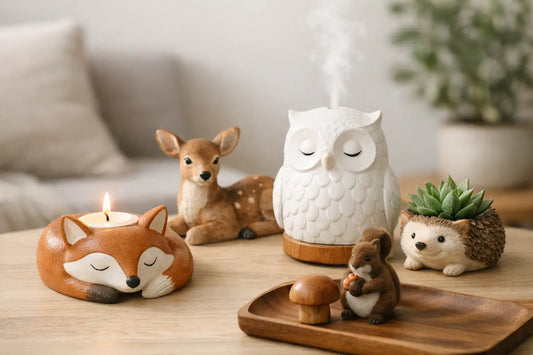 Woodland Animal Home Accessories That Feel Calm