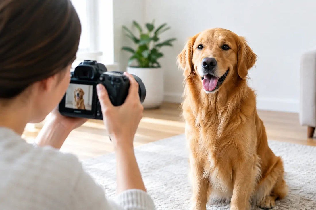 How to Photograph Pets for Portraits at Home