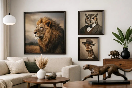 How to Decorate With Animal Art at Home