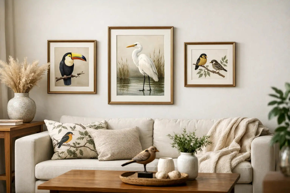 How to Style Bird Prints at Home