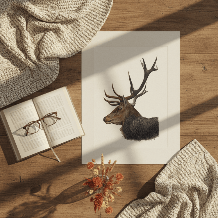 The Stag Collection - Art by Jay | Wildlife Art