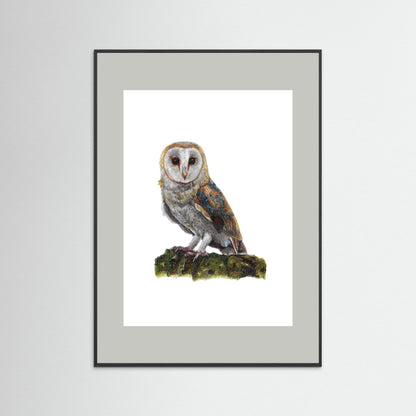 "Ghost of the Hollow" Framed Print