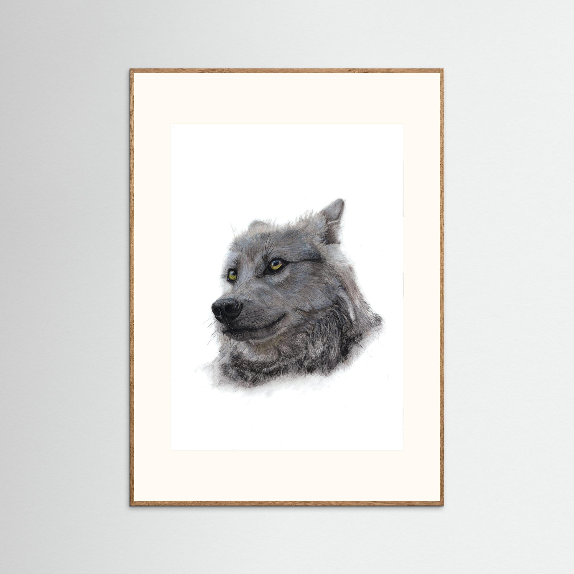 Wolf Art Print | Wildlife Wall Art for Nature Lovers