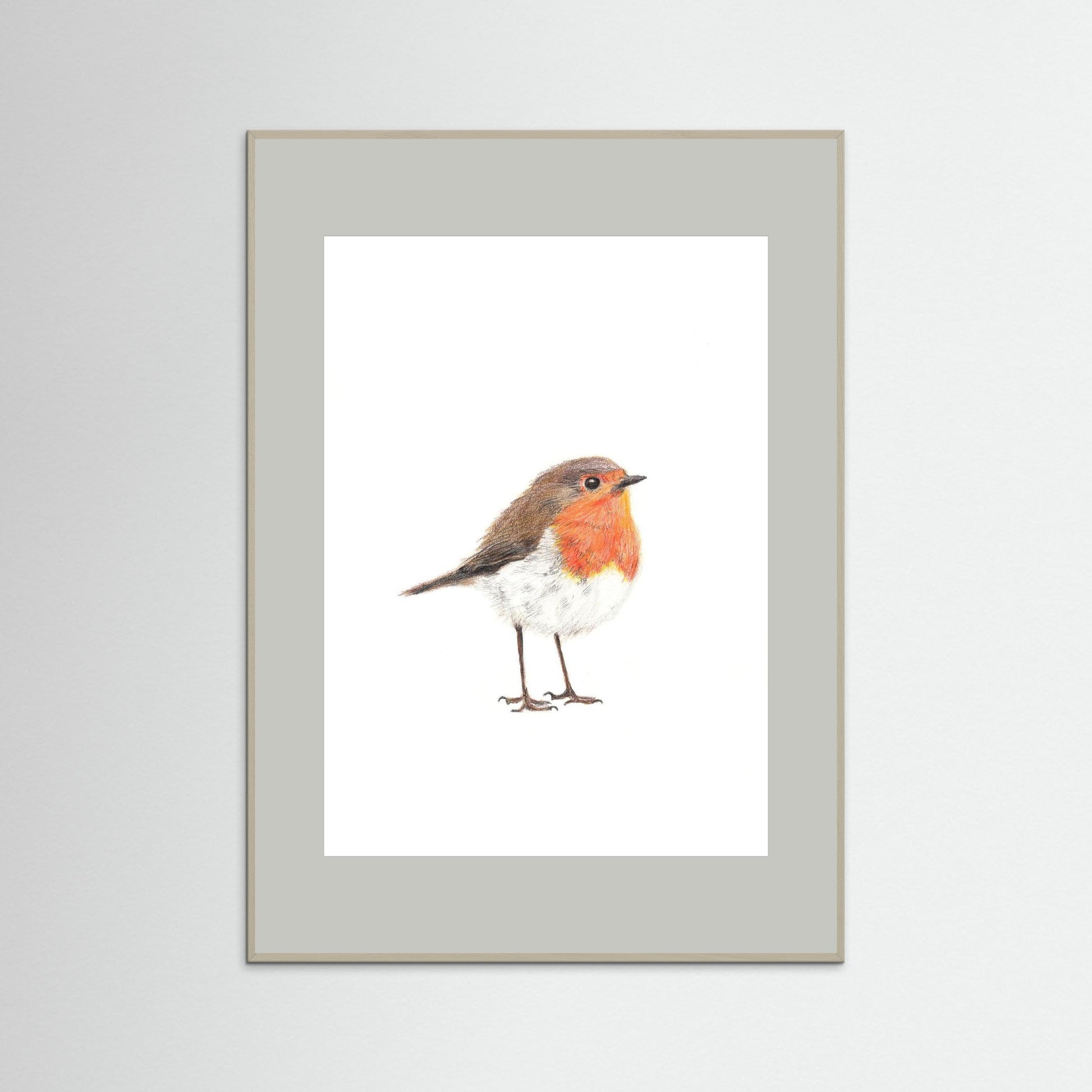 Robin Art Print | Wildlife Wall Art for Nature Lovers
