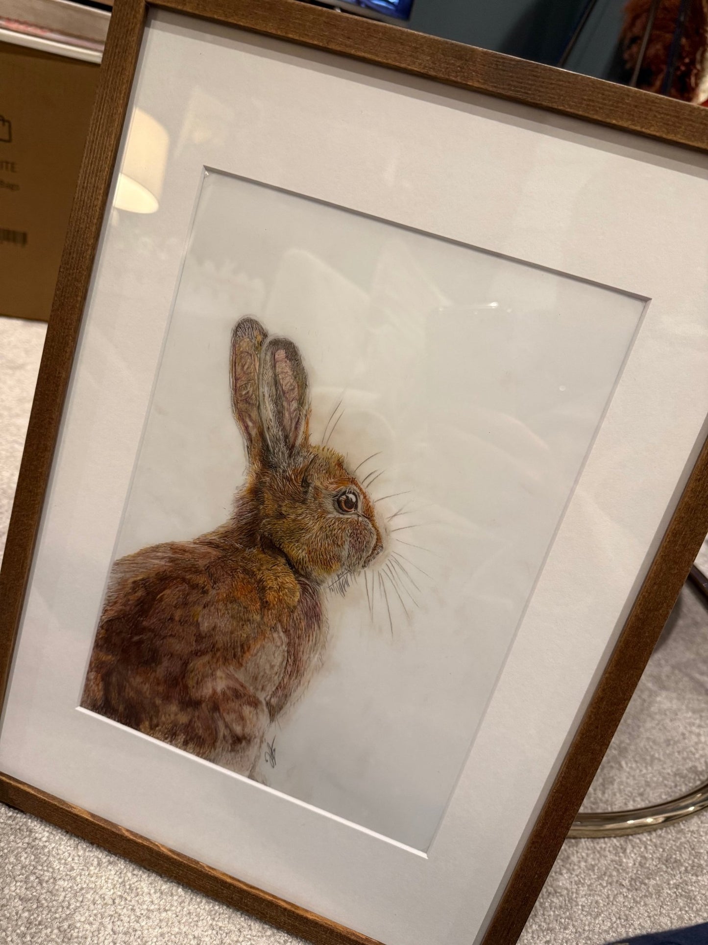 Hare Mug – Wildlife Artwork | British Wildlife Art by Jay | Wildlife Art