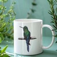 Hummingbird Mug – Ceramic Wildlife Coffee Cup Art by Jay | Wildlife Art