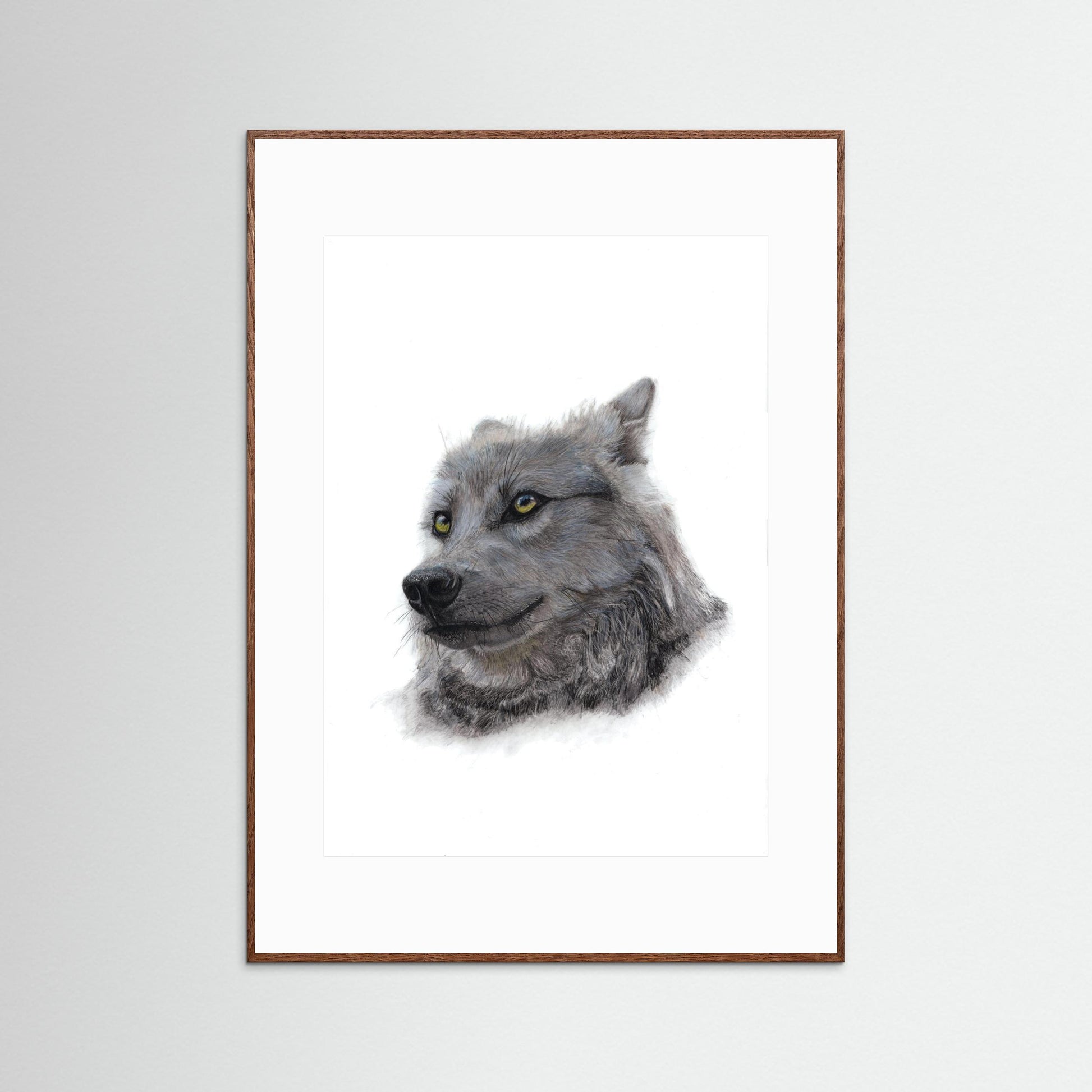 Wolf Art Print | Wildlife Wall Art for Nature Lovers