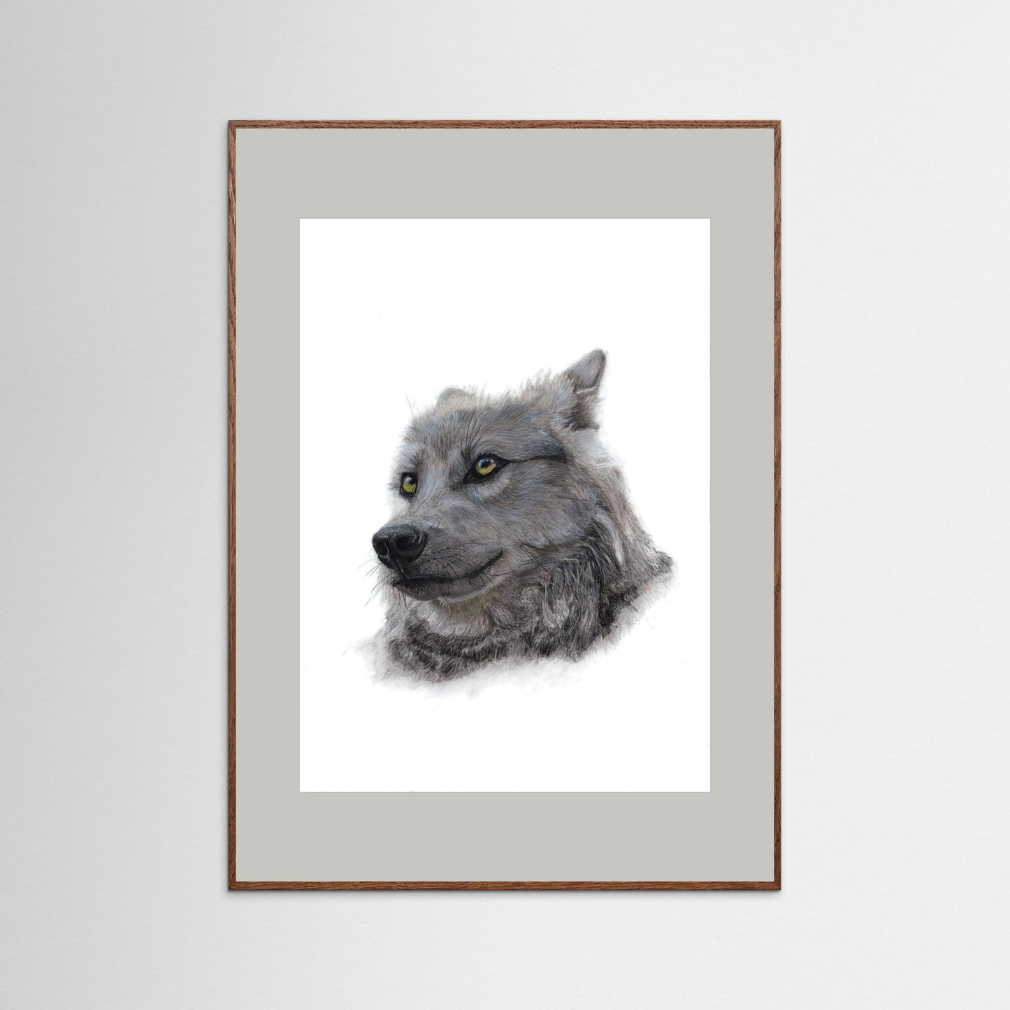 Wolf Art Print | Wildlife Wall Art for Nature Lovers