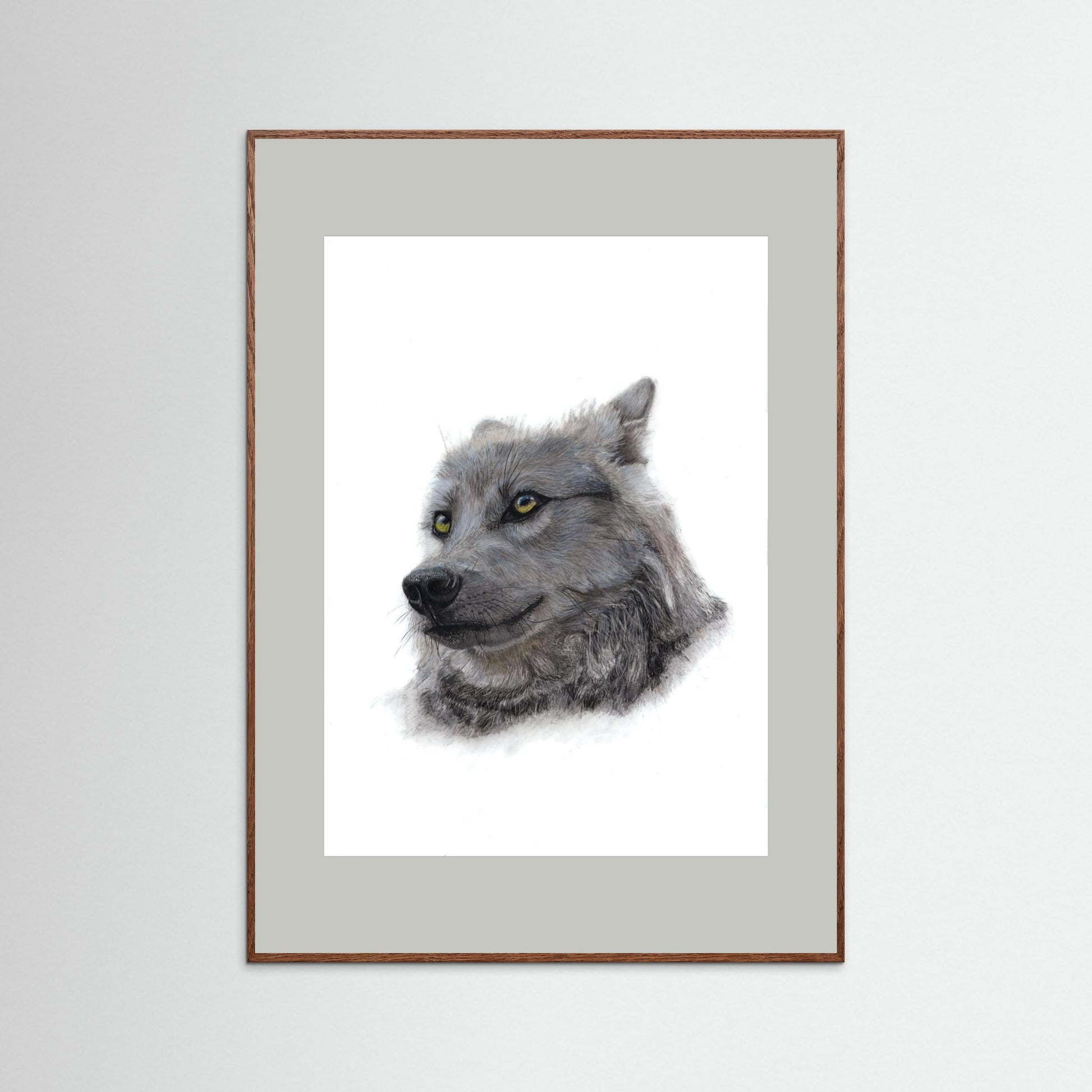 Wolf Art Print | Wildlife Wall Art for Nature Lovers
