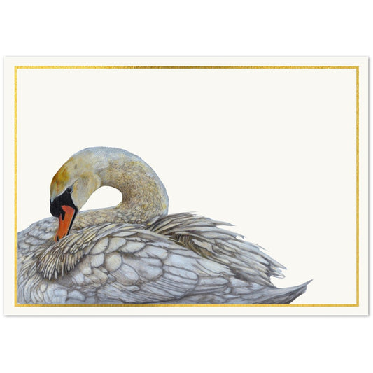 Art by Jay Swan A6 greeting card, front view
