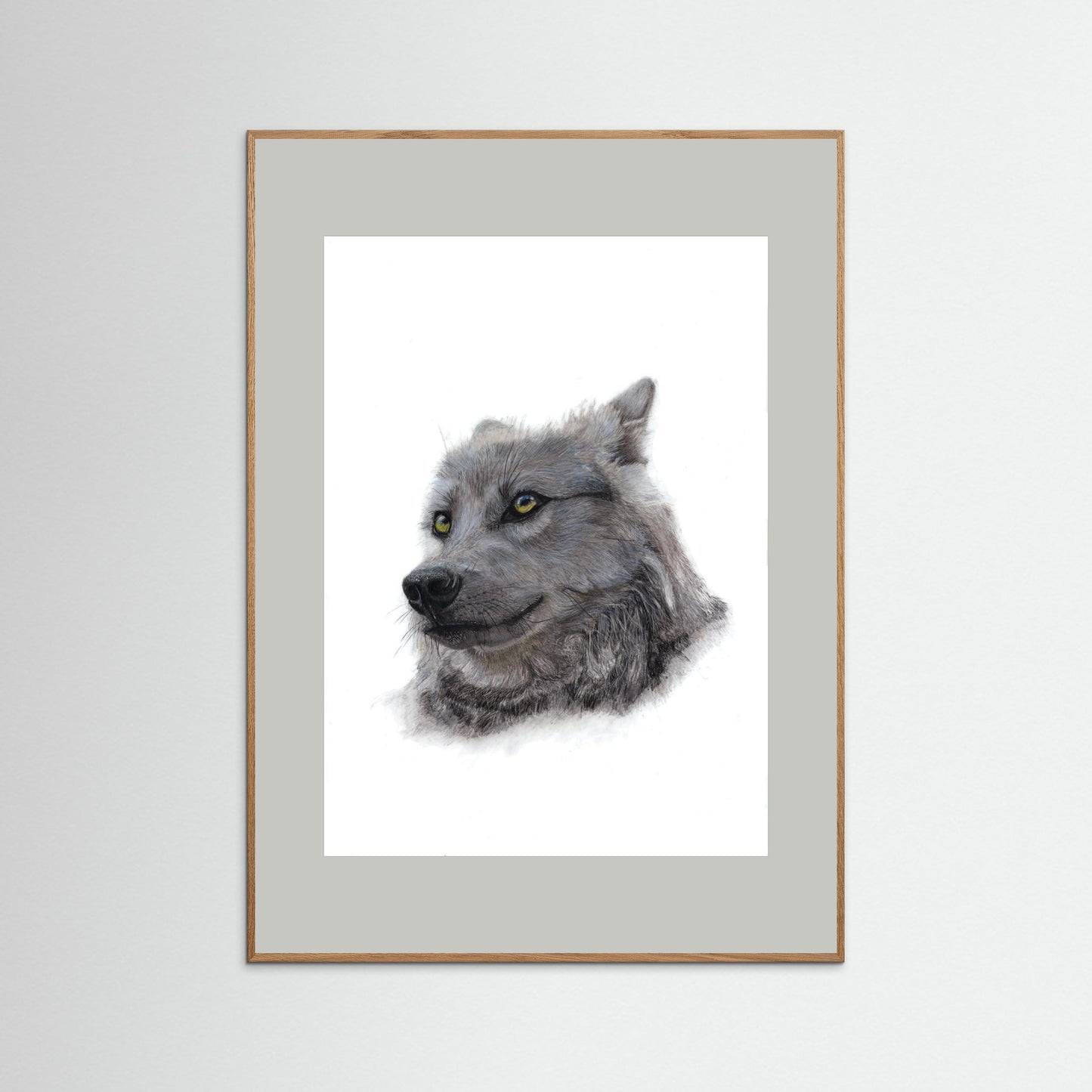 Wolf Art Print | Wildlife Wall Art for Nature Lovers