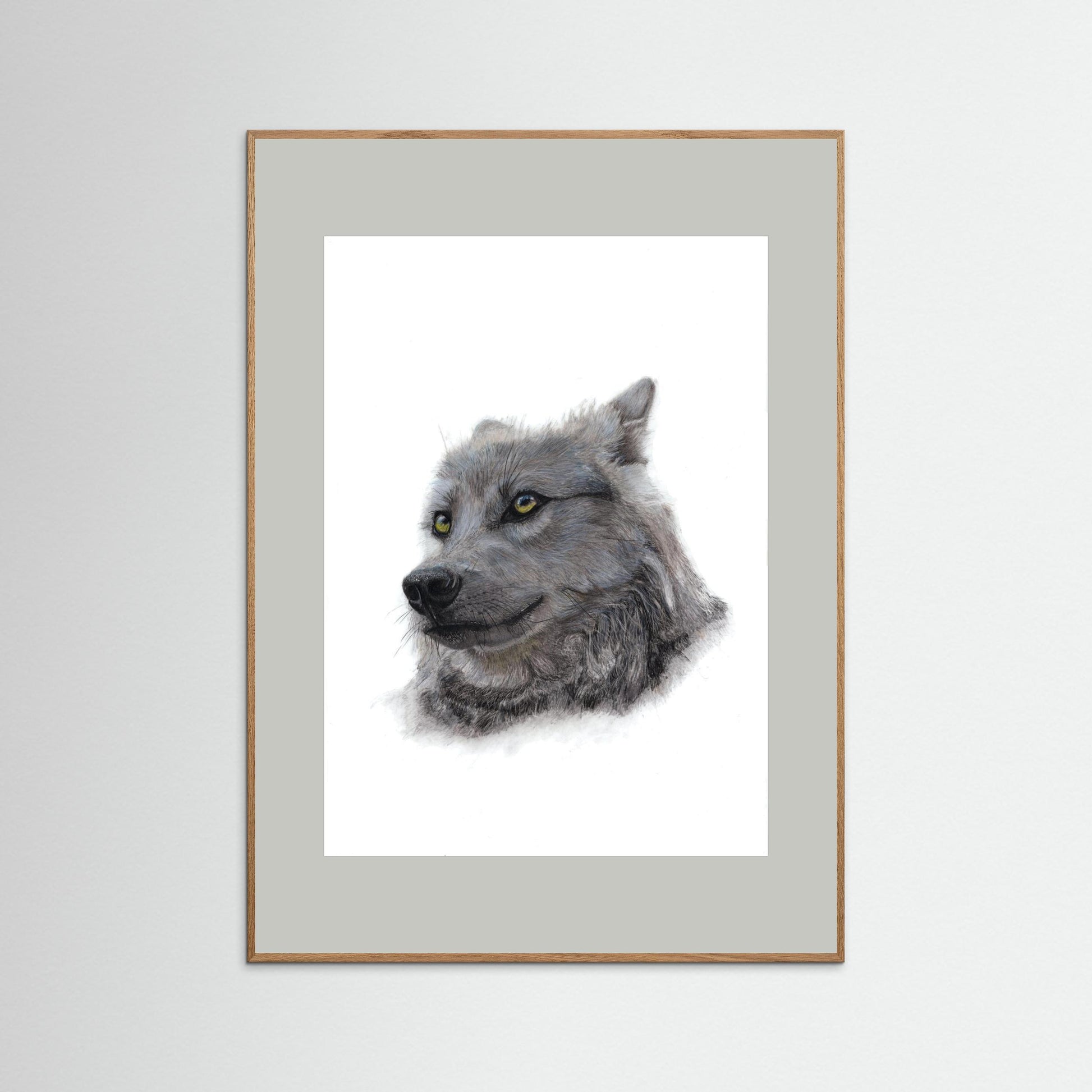 Wolf Art Print | Wildlife Wall Art for Nature Lovers