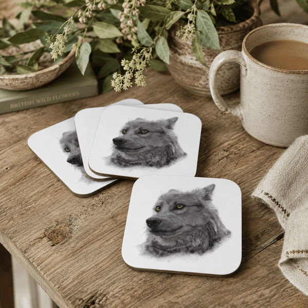 Wolf Coasters (Set of 4) superfastpod