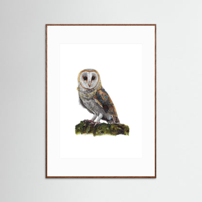 "Ghost of the Hollow" Framed Print