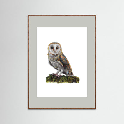 "Ghost of the Hollow" Framed Print