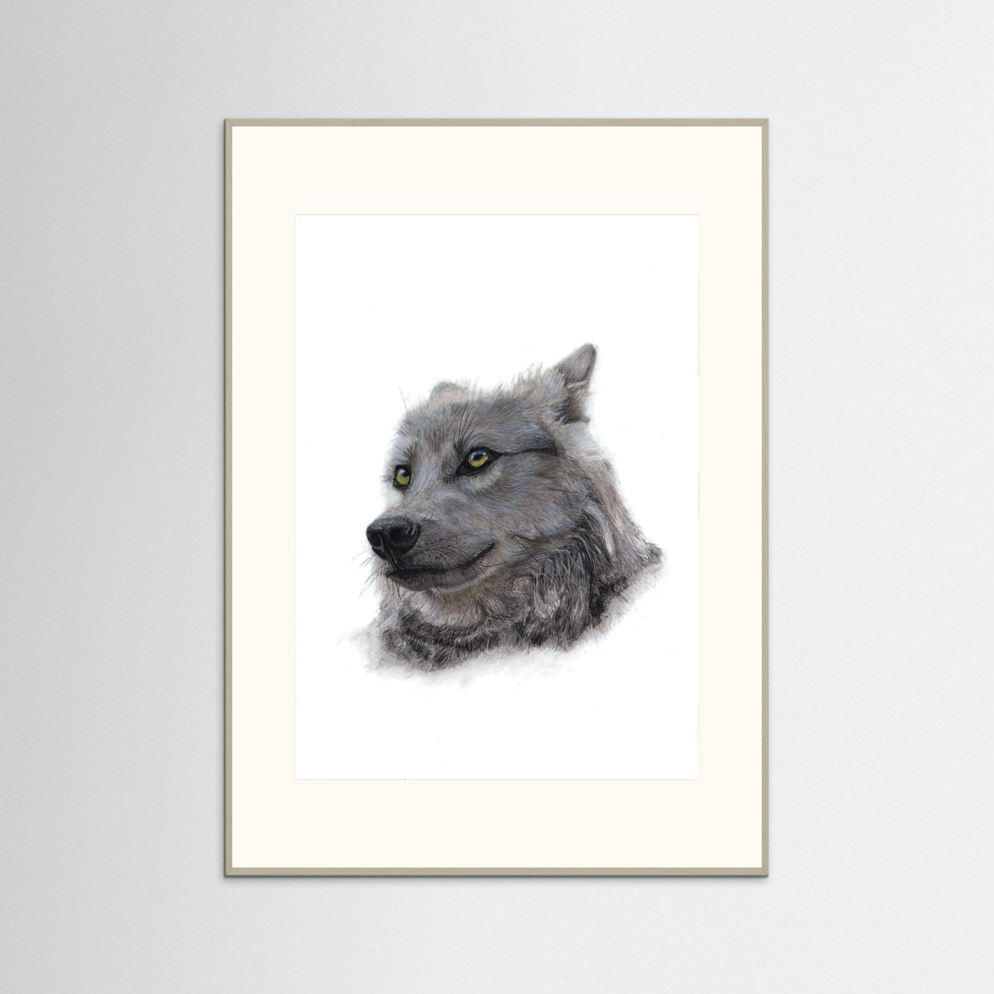 Wolf Art Print | Wildlife Wall Art for Nature Lovers