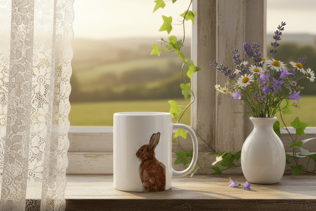 Hare Mug – Windowsill Cottagecore