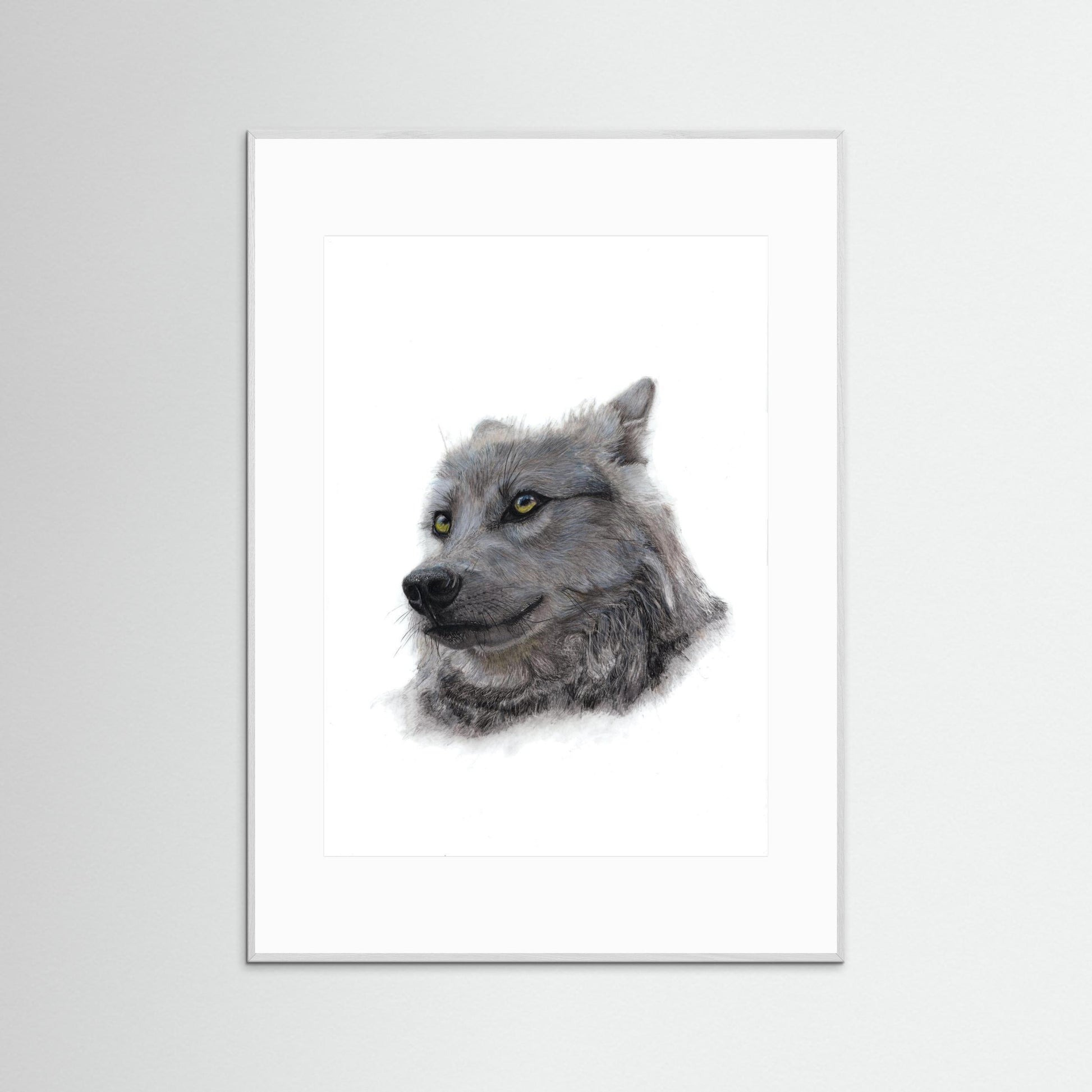 Wolf Art Print | Wildlife Wall Art for Nature Lovers