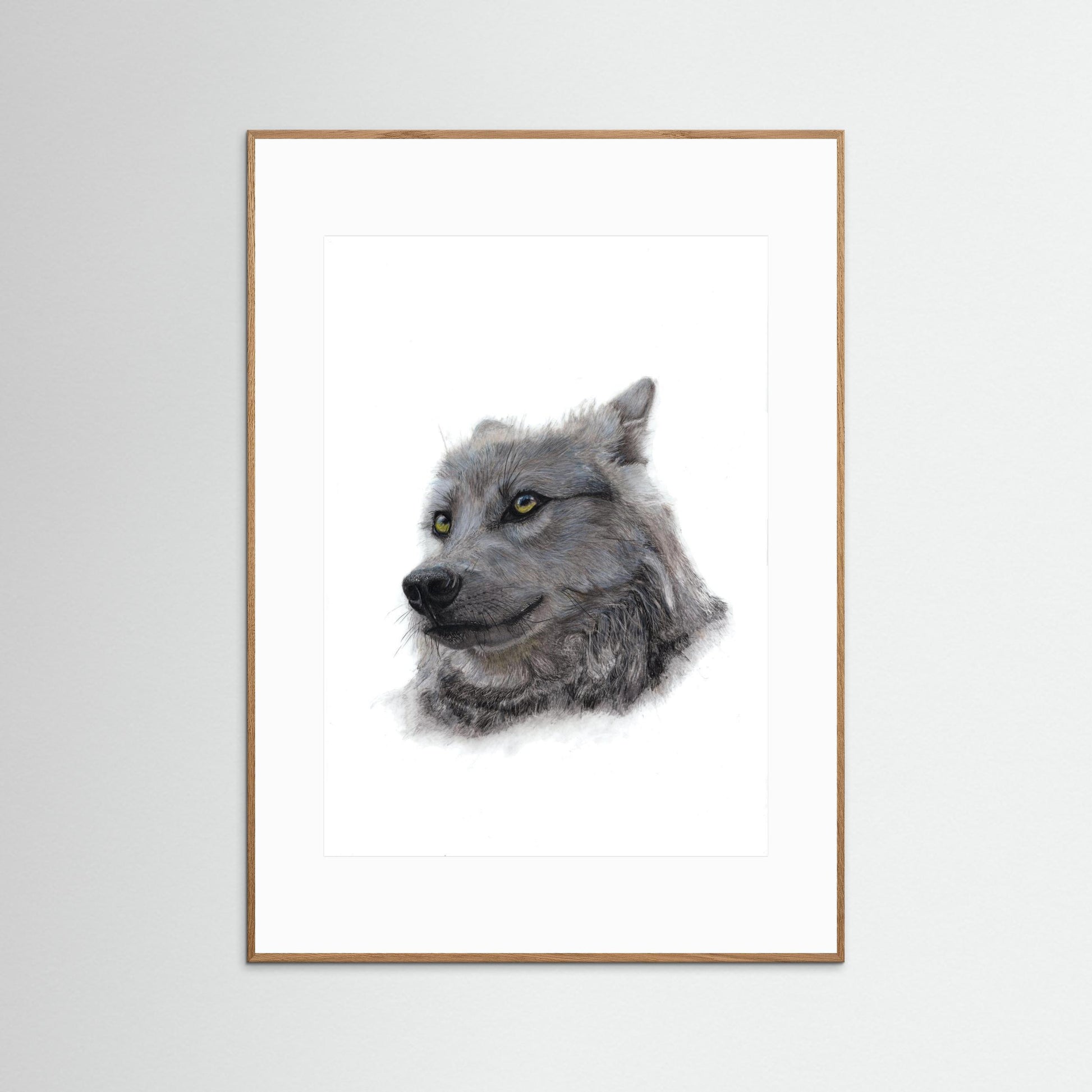 Wolf Art Print | Wildlife Wall Art for Nature Lovers