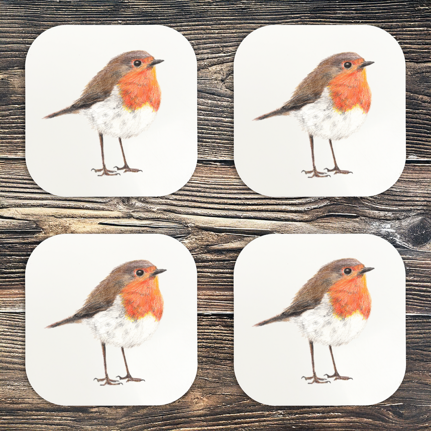 Robin Coaster (Set of 4) superfastpod