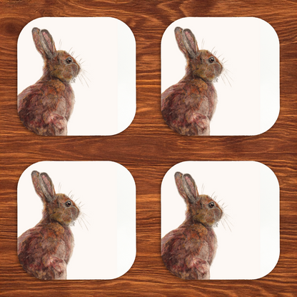 Hare Coaster Set of 4 superfastpod