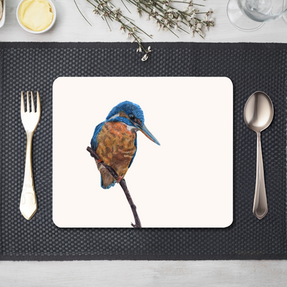 Kingfisher Placemat – Patience British Wildlife Art