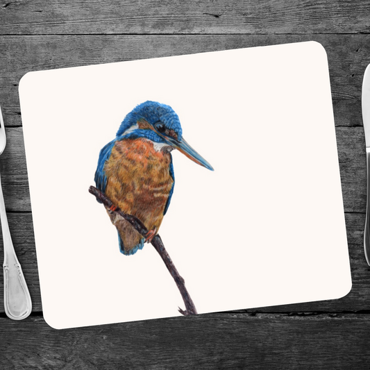 Kingfisher Placemat – Patience British Wildlife Art
