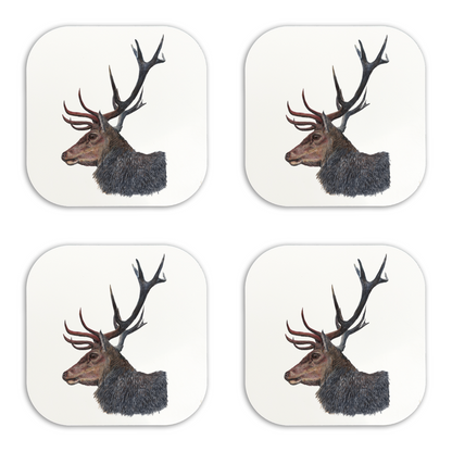Stag Coasters (Set of 4)