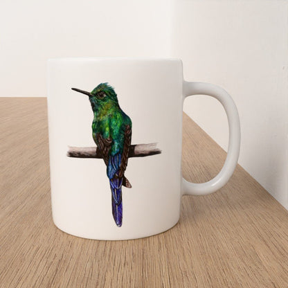 Hummingbird Mug – Wildlife Illustration Art by Jay | Wildlife Art
